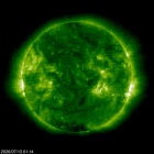 SOHO EIT 195 image of the sun